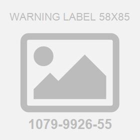 Warning Label 58X85